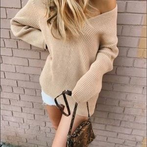 Urban Outfitters Oversized V-Neck Sweater